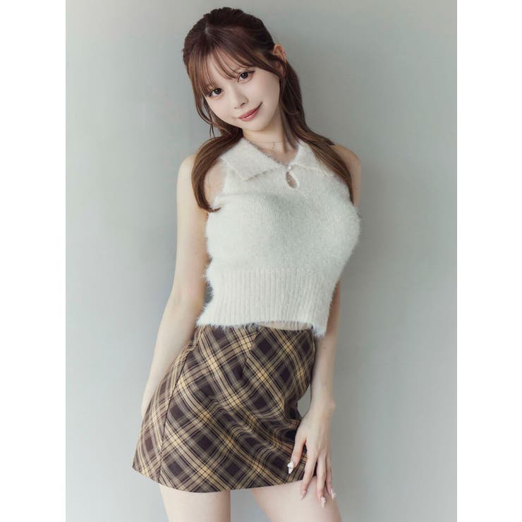 シャツカラーアンサンブルニットTOP | EATME | 詳細画像25 