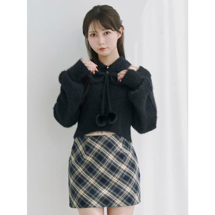 シャツカラーアンサンブルニットTOP | EATME | 詳細画像42 