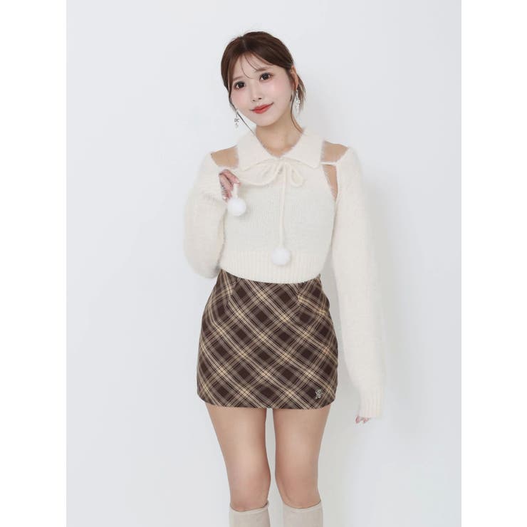 シャツカラーアンサンブルニットTOP | EATME | 詳細画像48 