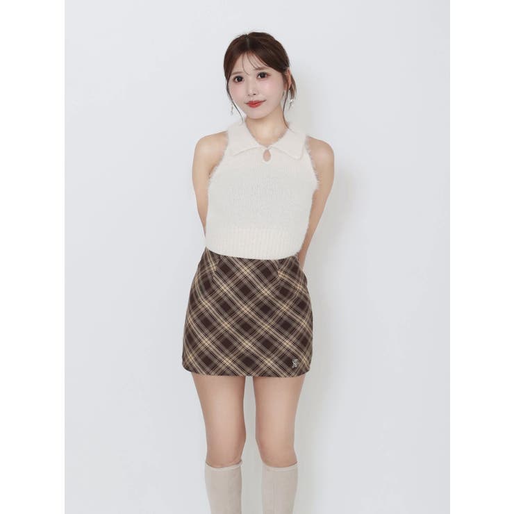 シャツカラーアンサンブルニットTOP | EATME | 詳細画像49 