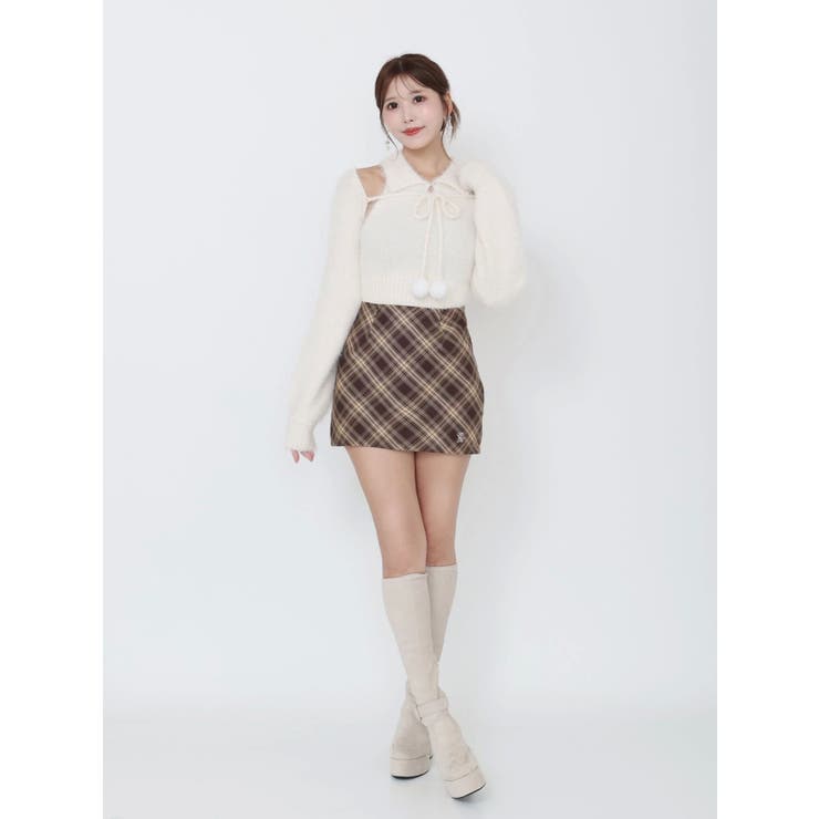 シャツカラーアンサンブルニットTOP | EATME | 詳細画像50 