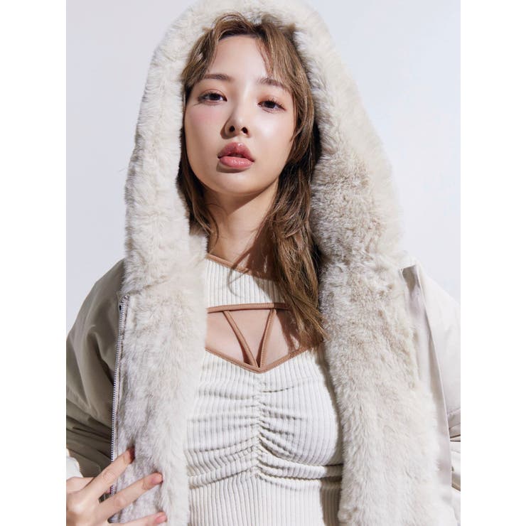 ワンショルバイカラーリブTOP | EATME | 詳細画像39 