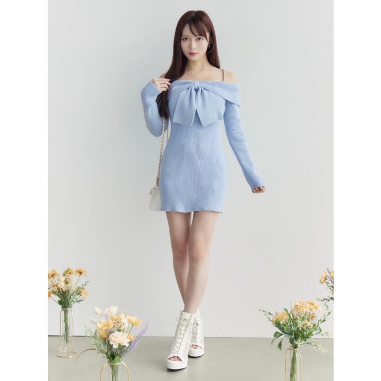 フロントリボンタイトワンピース | EATME | 詳細画像10 