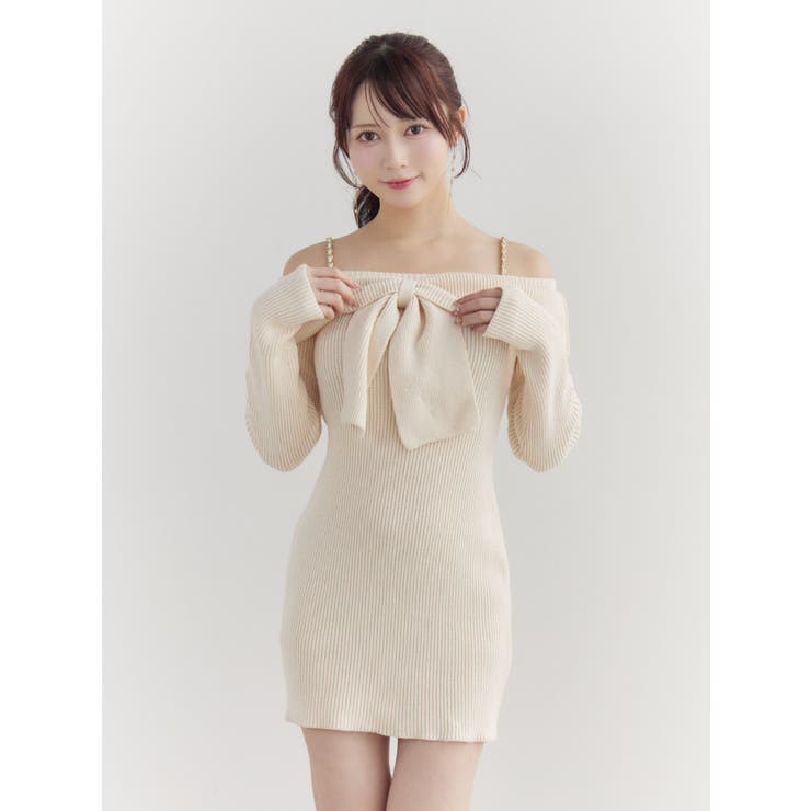 フロントリボンタイトワンピース | EATME | 詳細画像16 