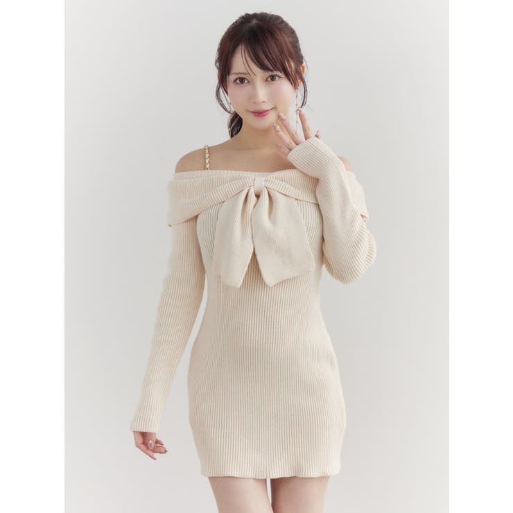 フロントリボンタイトワンピース | EATME | 詳細画像17 