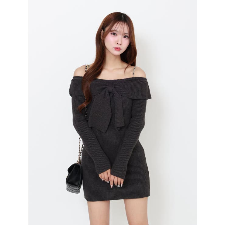 フロントリボンタイトワンピース | EATME | 詳細画像27 