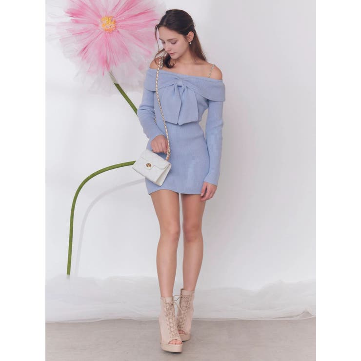 フロントリボンタイトワンピース | EATME | 詳細画像35 