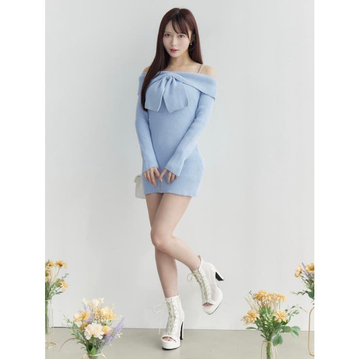 フロントリボンタイトワンピース | EATME | 詳細画像9 