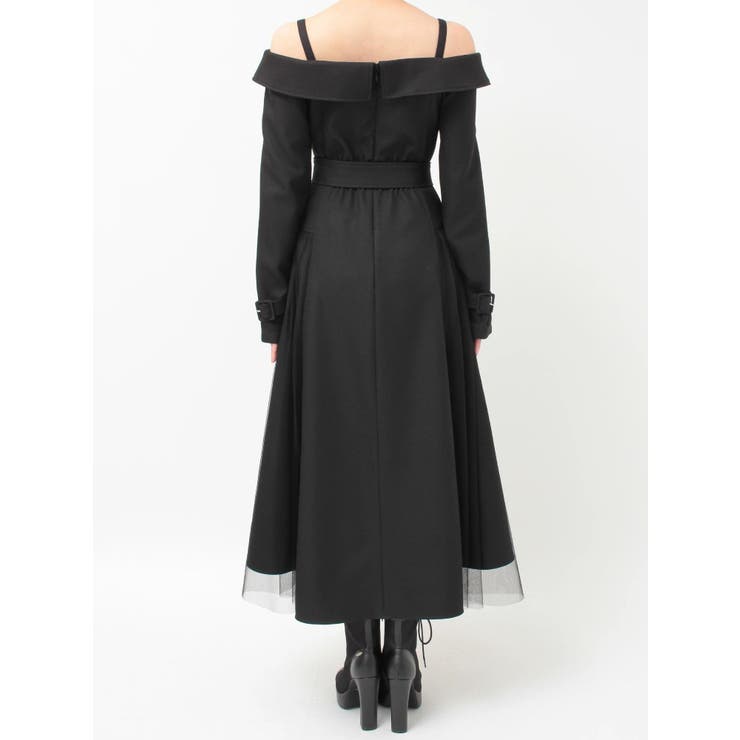 トレンチライクオフショルワンピース | EATME | 詳細画像40 