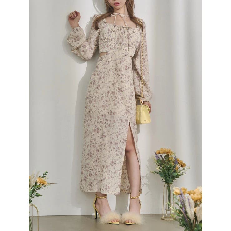 カットアウトレースアップワンピース | EATME | 詳細画像1 