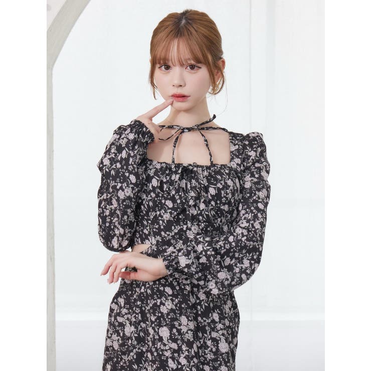 カットアウトレースアップワンピース | EATME | 詳細画像26 