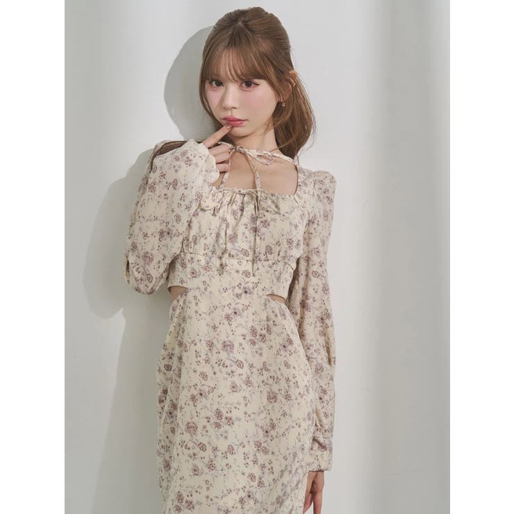 カットアウトレースアップワンピース | EATME | 詳細画像41 