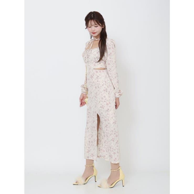 カットアウトレースアップワンピース | EATME | 詳細画像6 