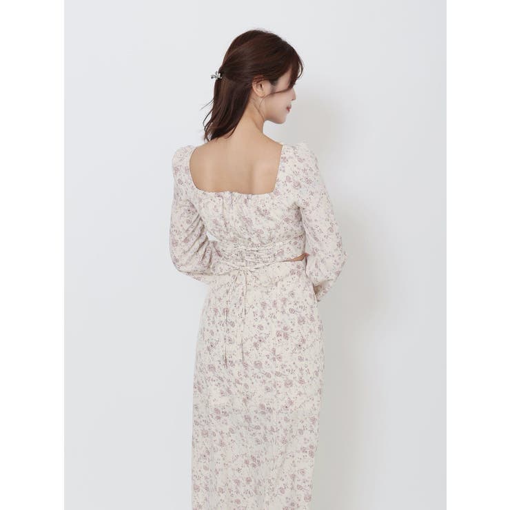 カットアウトレースアップワンピース | EATME | 詳細画像8 