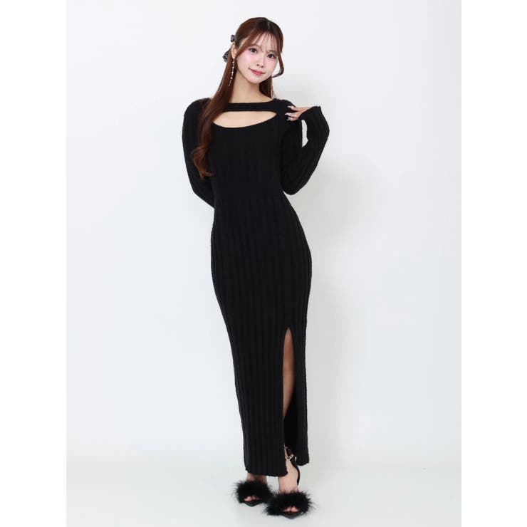 デコルテニットワンピース | EATME | 詳細画像17 