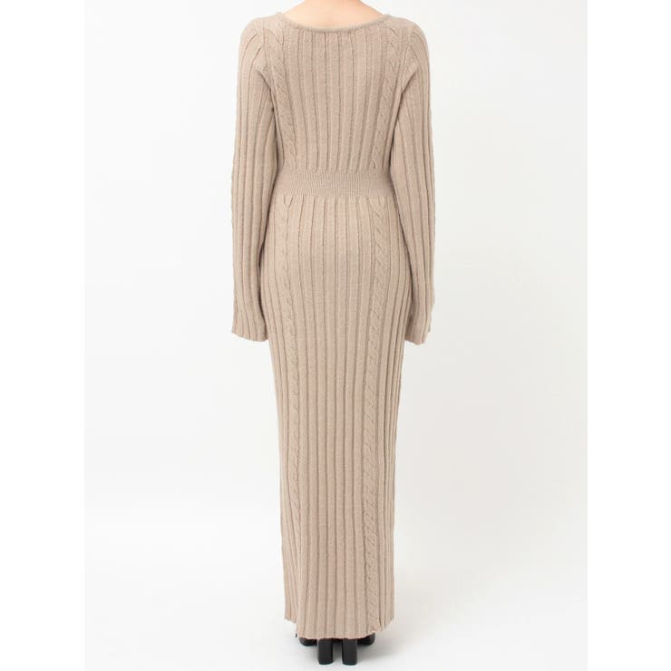 デコルテニットワンピース | EATME | 詳細画像21 