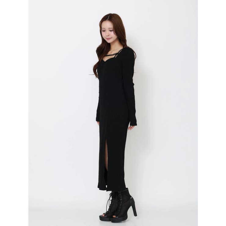 ベルテッドリブワンピース | EATME | 詳細画像14 