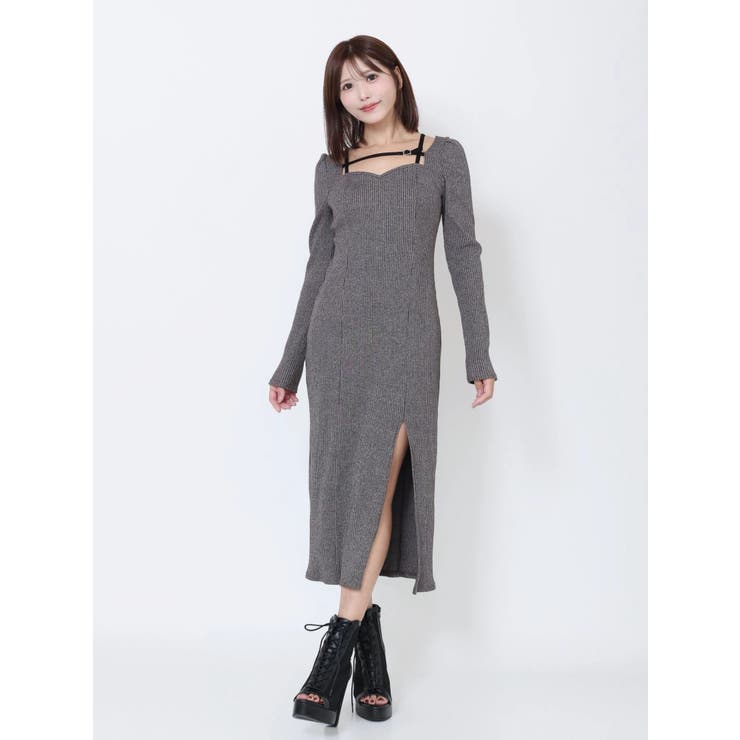 ベルテッドリブワンピース | EATME | 詳細画像16 