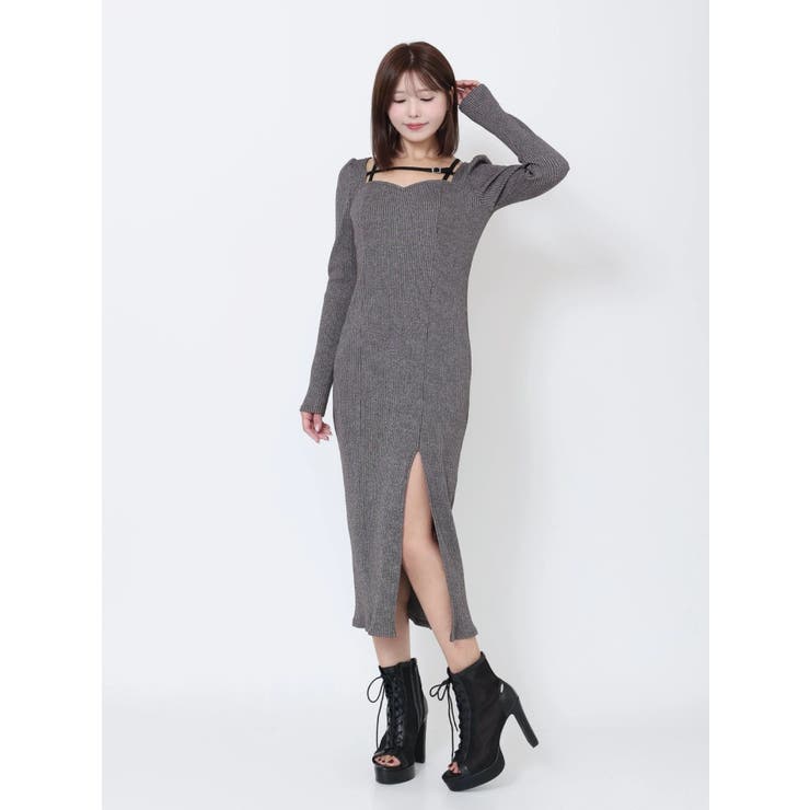 ベルテッドリブワンピース | EATME | 詳細画像17 