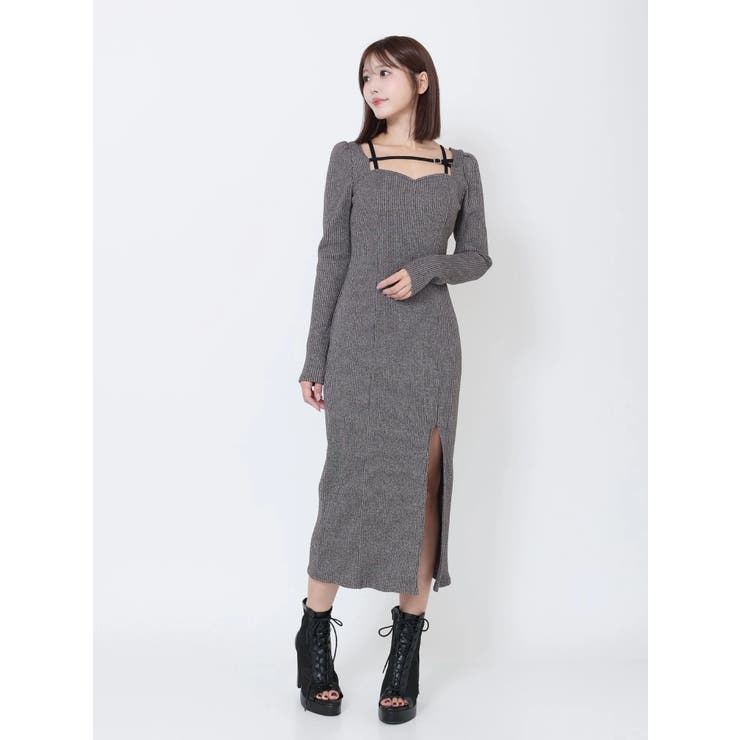 ベルテッドリブワンピース | EATME | 詳細画像18 