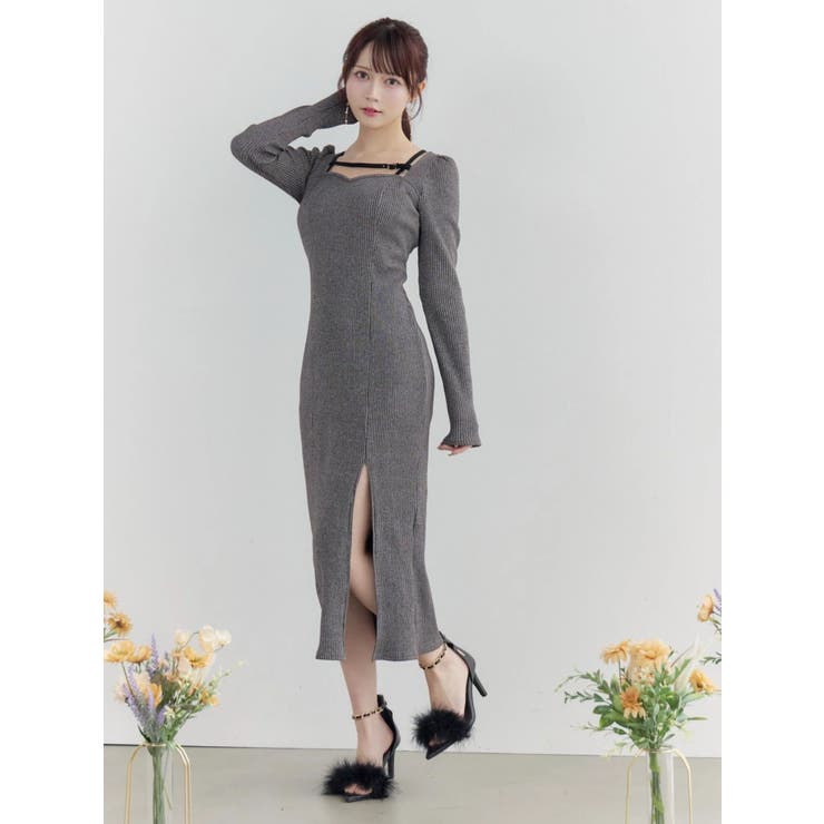 ベルテッドリブワンピース | EATME | 詳細画像19 