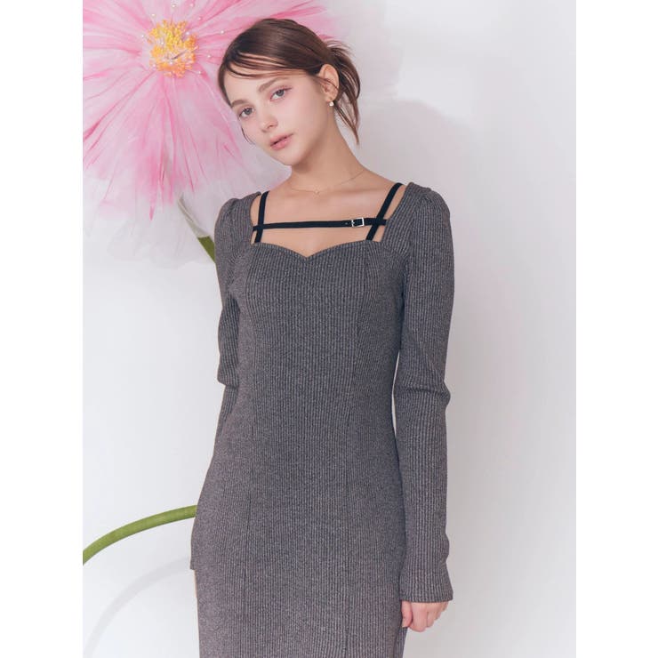 ベルテッドリブワンピース | EATME | 詳細画像5 