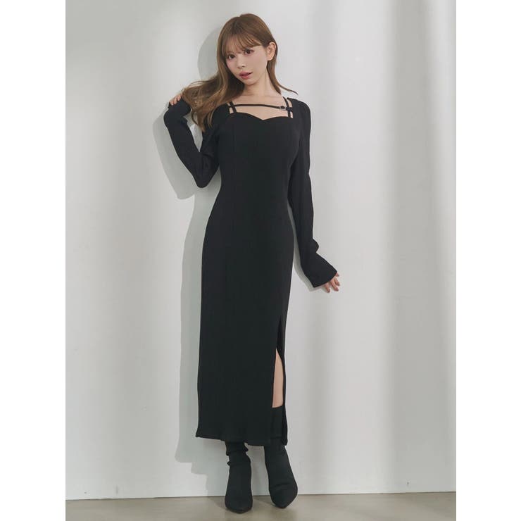 ベルテッドリブワンピース | EATME | 詳細画像8 