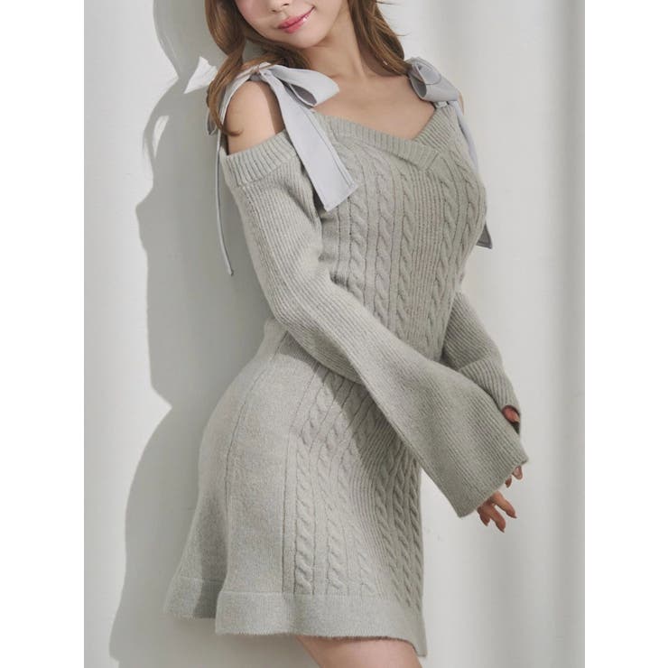 リボンオフショルミニワンピース | EATME | 詳細画像17 