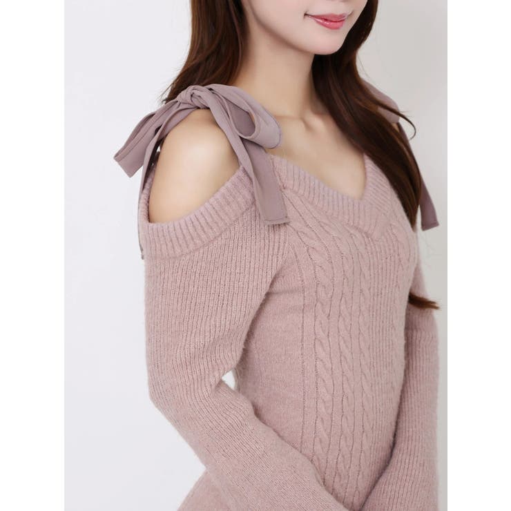 リボンオフショルミニワンピース | EATME | 詳細画像24 