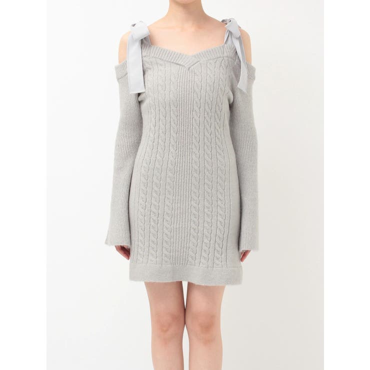 リボンオフショルミニワンピース | EATME | 詳細画像34 