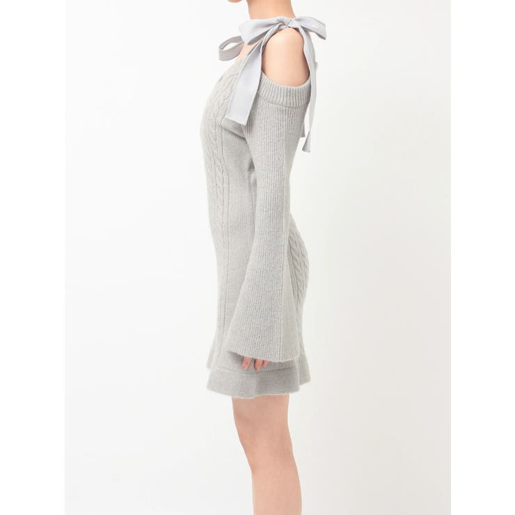 リボンオフショルミニワンピース | EATME | 詳細画像35 