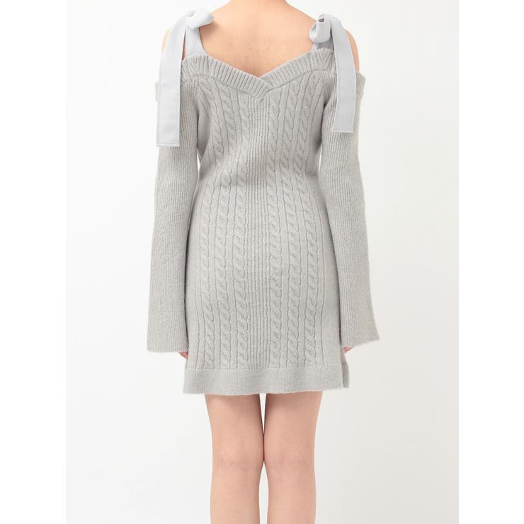 リボンオフショルミニワンピース | EATME | 詳細画像36 