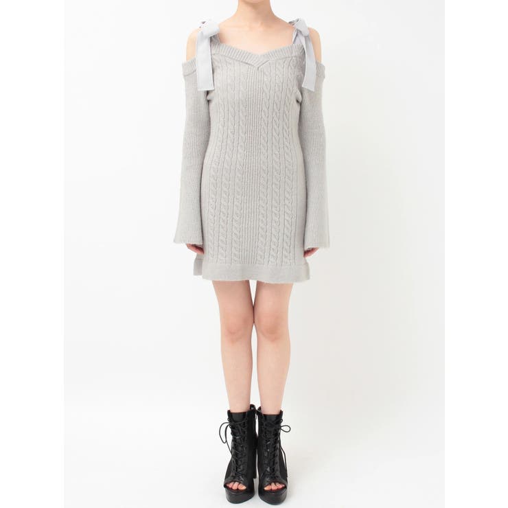 リボンオフショルミニワンピース | EATME | 詳細画像41 