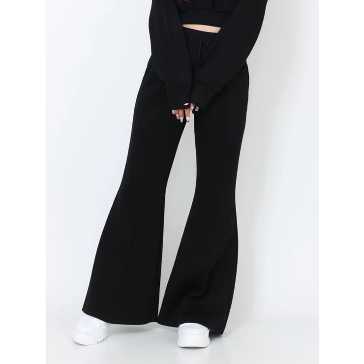 【SETUP】ダンボールセンターピンタックフレアパンツ | EATME | 詳細画像22 