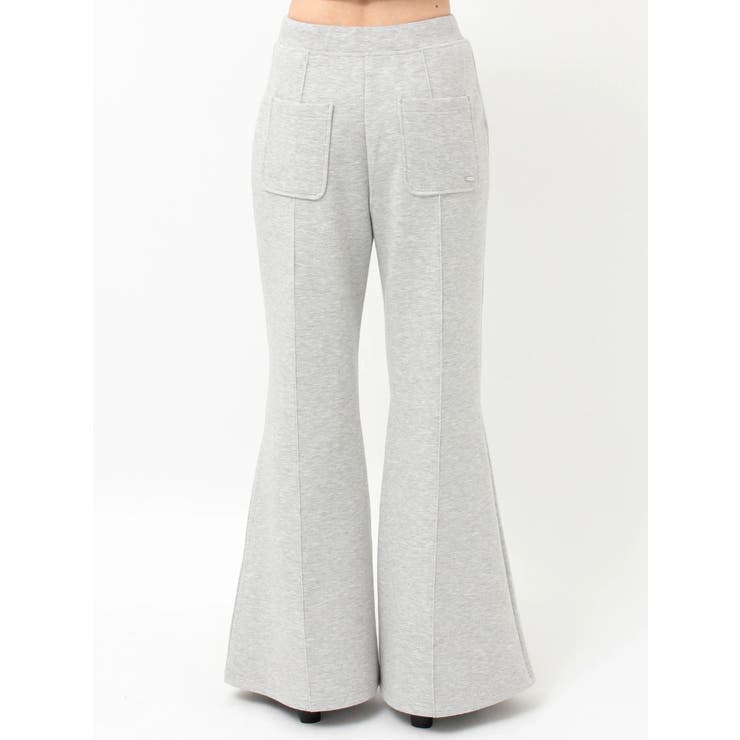 【SETUP】ダンボールセンターピンタックフレアパンツ | EATME | 詳細画像35 