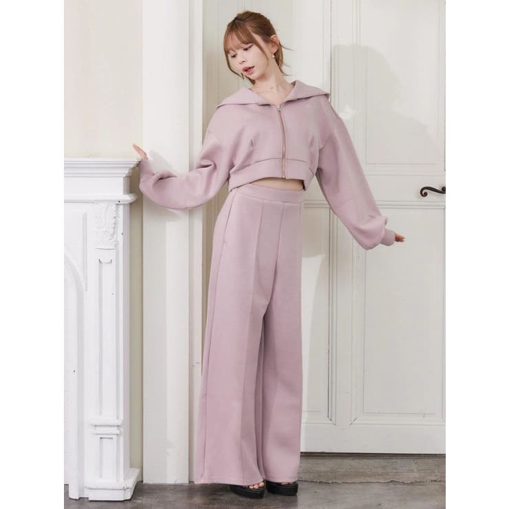 【SETUP】センタープレスワイドパンツ | EATME | 詳細画像33 