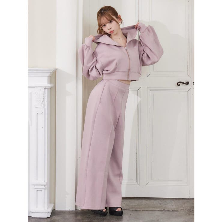 【SETUP】センタープレスワイドパンツ | EATME | 詳細画像6 