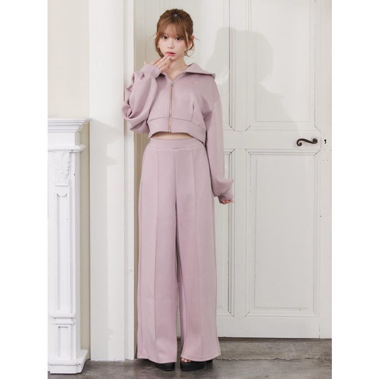 【SETUP】センタープレスワイドパンツ | EATME | 詳細画像7 