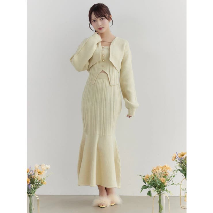 【SETUP】マーメイドニットスカート | EATME | 詳細画像13 