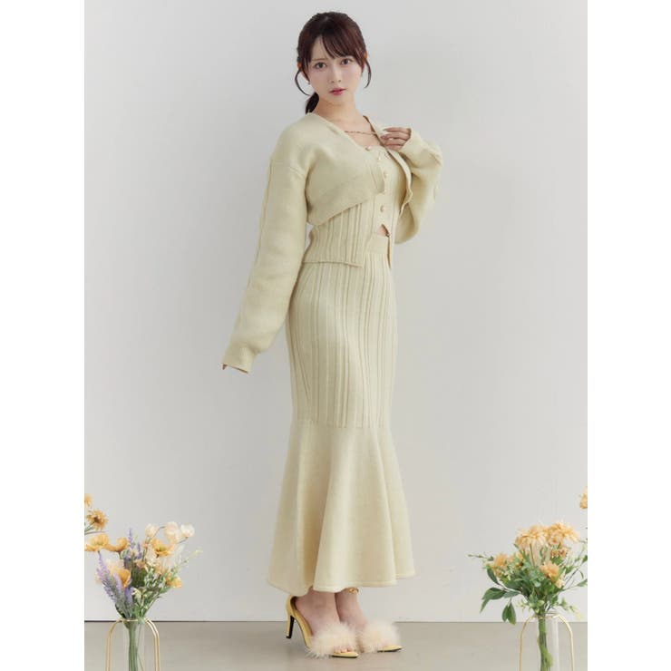 【SETUP】マーメイドニットスカート | EATME | 詳細画像14 