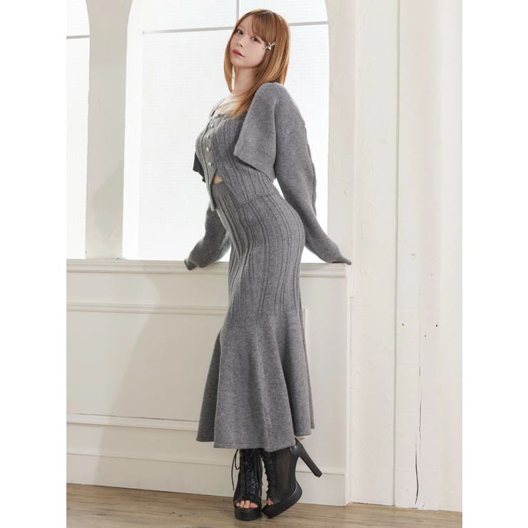 【SETUP】マーメイドニットスカート | EATME | 詳細画像19 