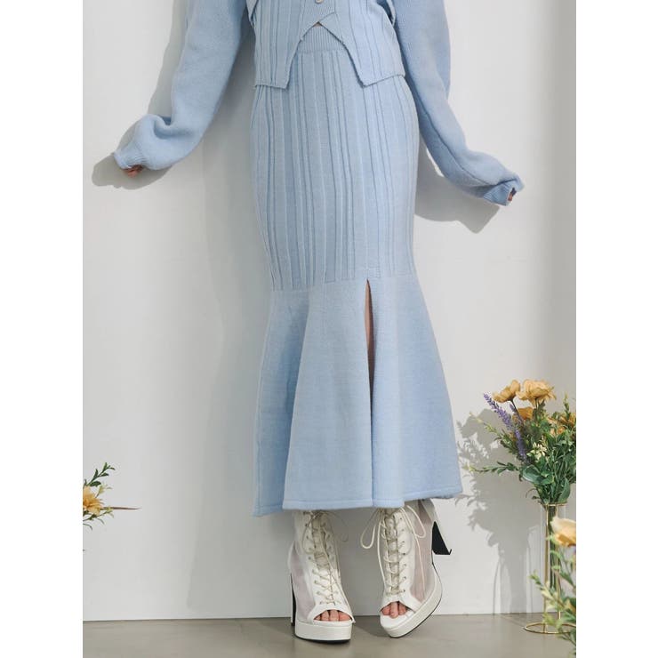 【SETUP】マーメイドニットスカート | EATME | 詳細画像2 