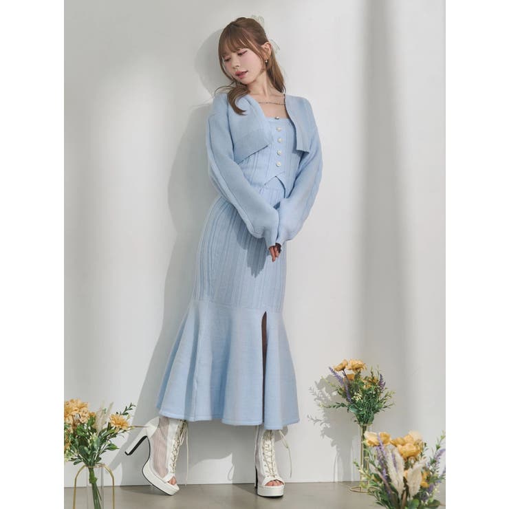 【SETUP】マーメイドニットスカート | EATME | 詳細画像8 