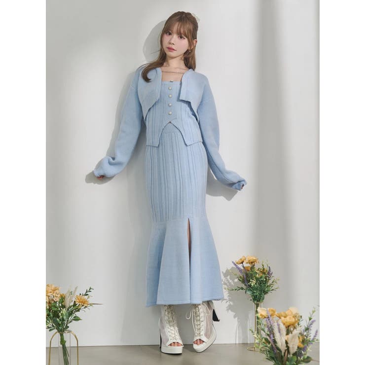 【SETUP】マーメイドニットスカート | EATME | 詳細画像9 