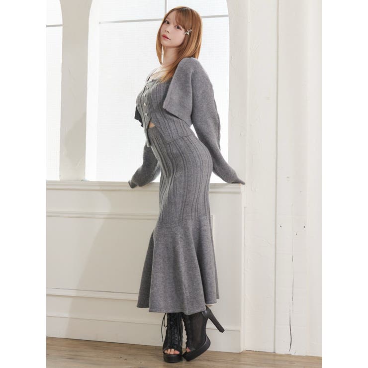 【SETUP】フロントボタンニットベアTOP | EATME | 詳細画像28 