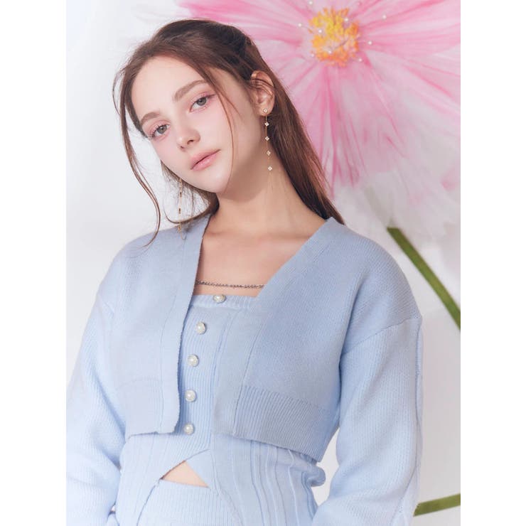 【SETUP】フロントボタンニットベアTOP | EATME | 詳細画像35 