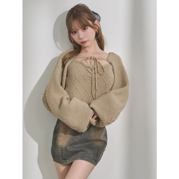 ケーブルニットアンサンブル | EATME | 詳細画像10 