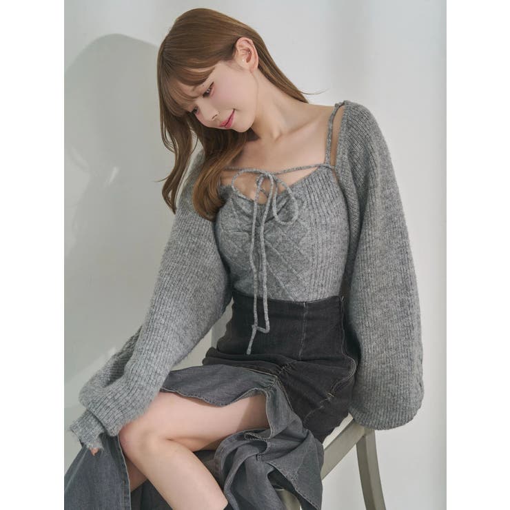 ケーブルニットアンサンブル | EATME | 詳細画像15 