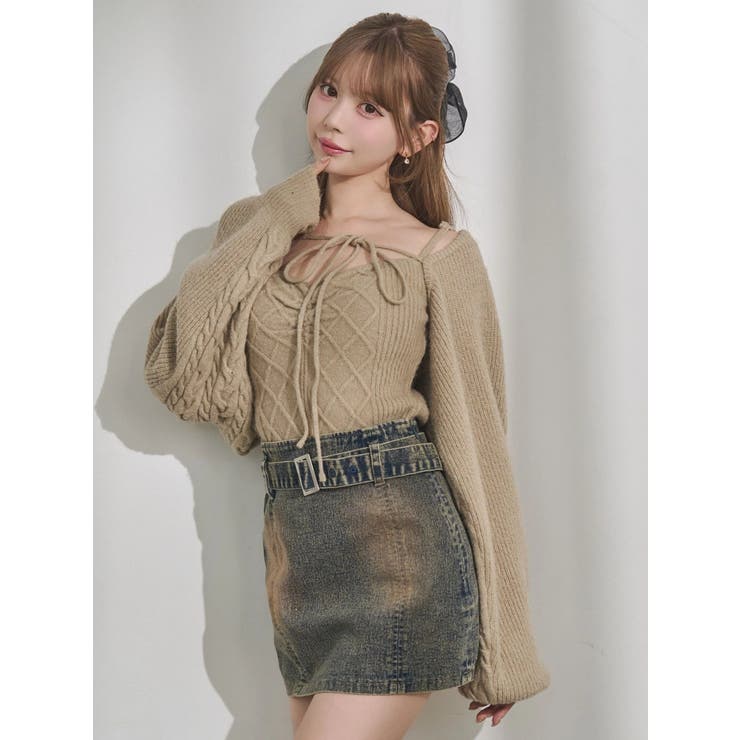 ケーブルニットアンサンブル | EATME | 詳細画像7 