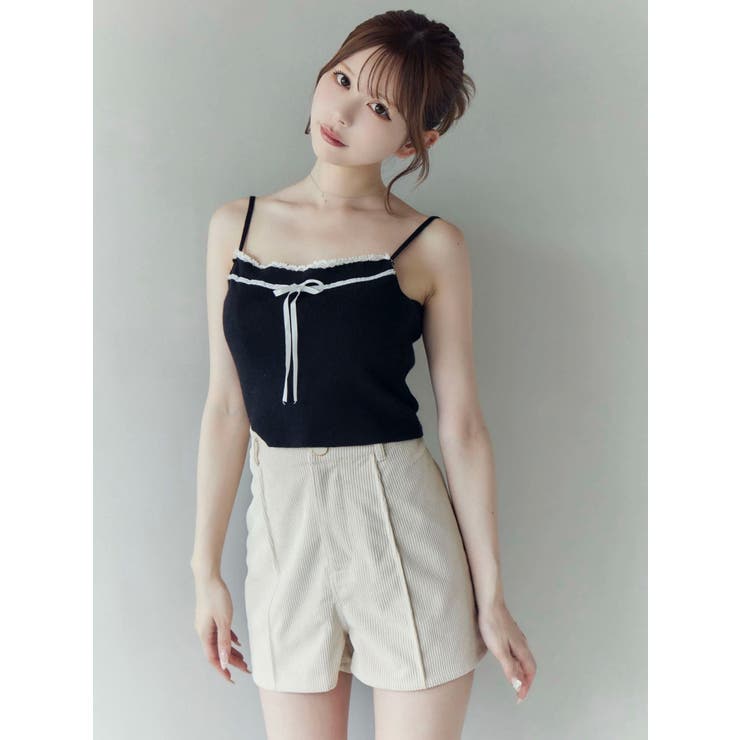 バイカラーキャミニットアンサンブル | EATME | 詳細画像15 